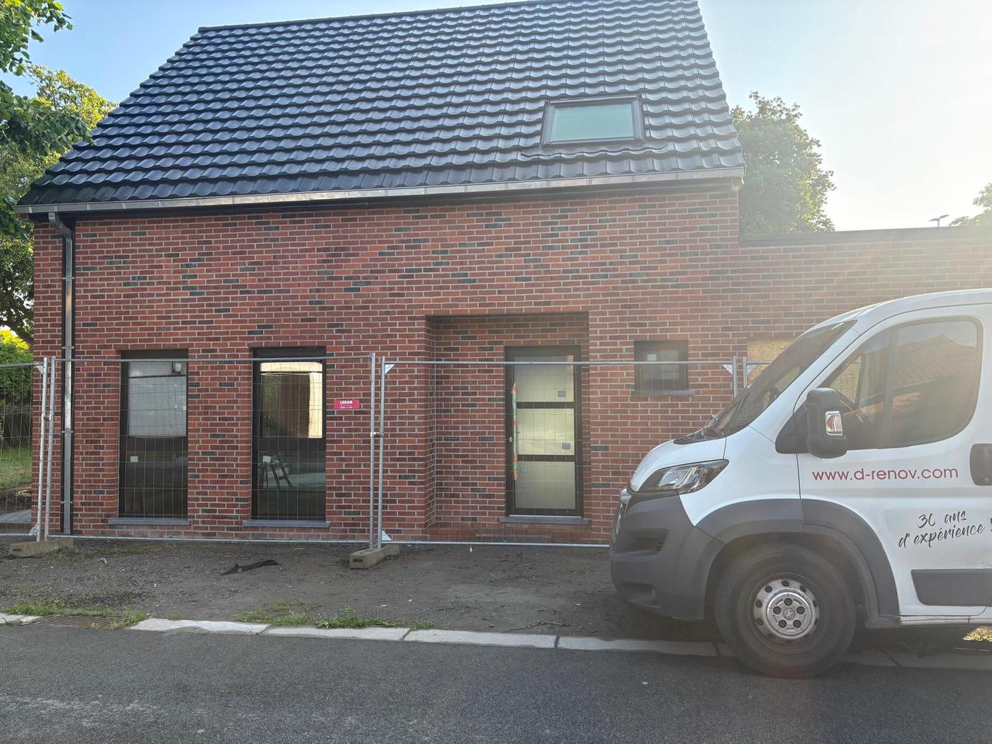 New brick house ready for handover