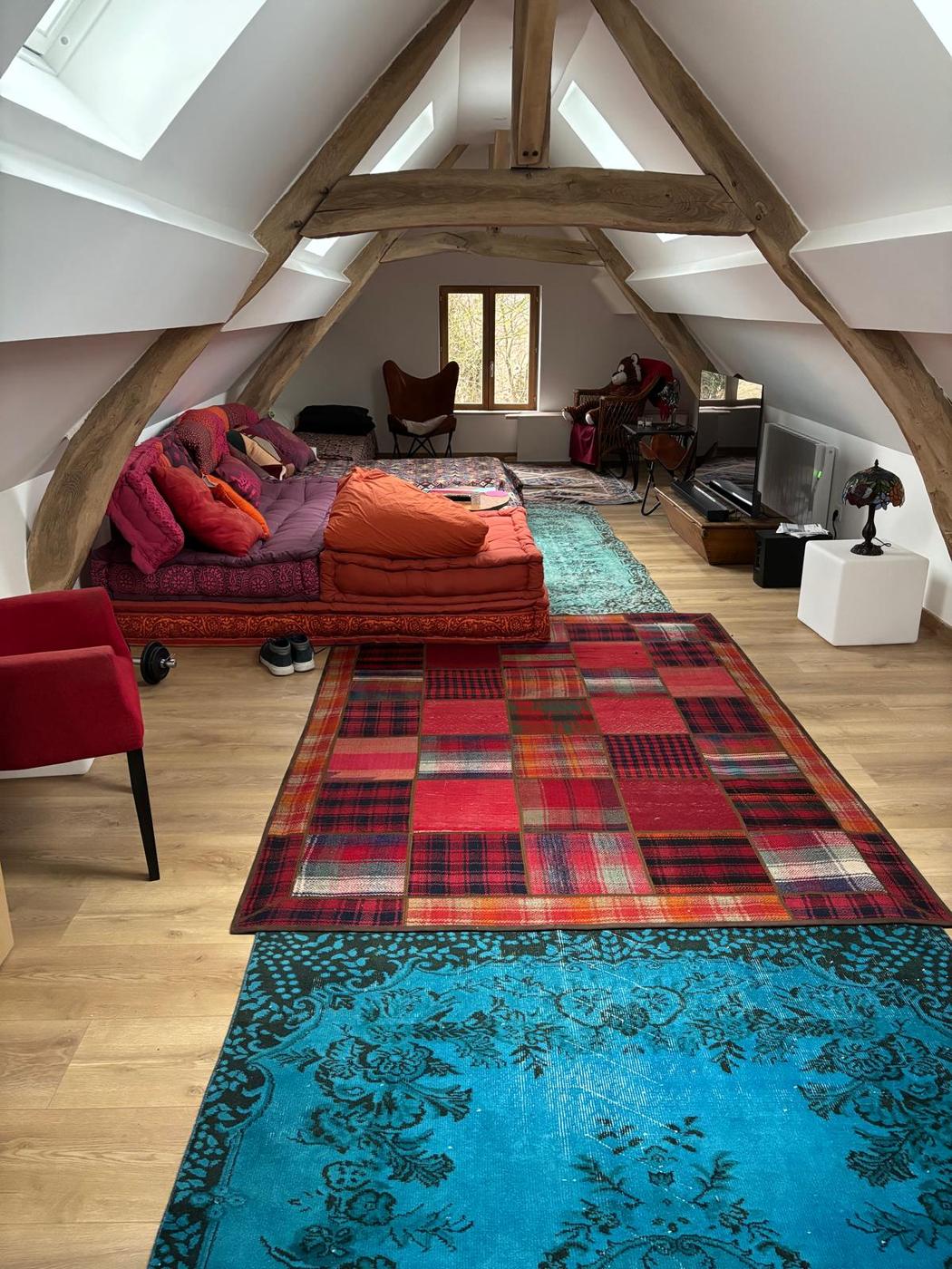 Loft converted into a living space